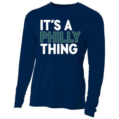 It's A Philly Thing Philadelphia Football Fan Cooling Performance Long Sleeve Crew