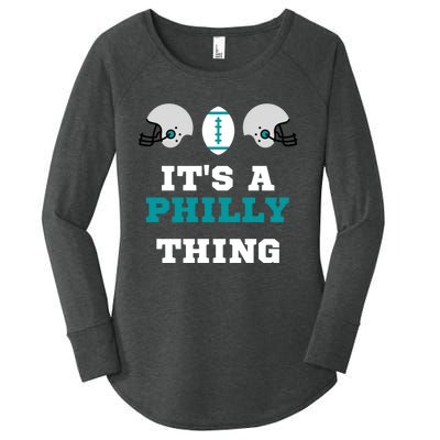 It's A Philly Thing Its A Philly Thing Philadelphia Football Women's Perfect Tri Tunic Long Sleeve Shirt