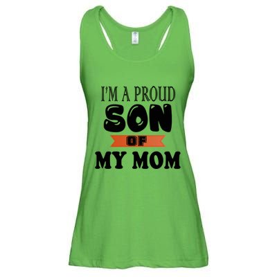 I'm A Proud Son Of My Mom Gift Ladies Essential Flowy Tank