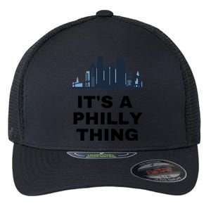 It's A Philly Thing White Flexfit Unipanel Trucker Cap