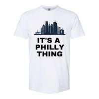 It's A Philly Thing White Softstyle® CVC T-Shirt