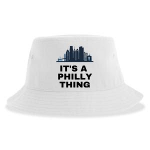 It's A Philly Thing White Sustainable Bucket Hat