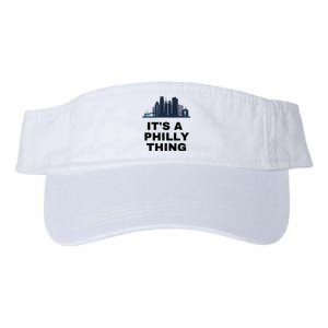 It's A Philly Thing White Valucap Bio-Washed Visor