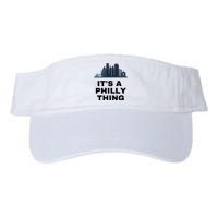 It's A Philly Thing White Valucap Bio-Washed Visor