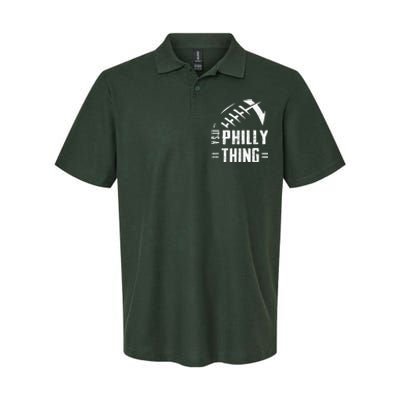 IT'S A PHILLY THING | Its A Philadelphia Thing Fan Softstyle Adult Sport Polo