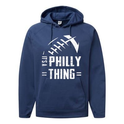 IT'S A PHILLY THING | Its A Philadelphia Thing Fan Performance Fleece Hoodie