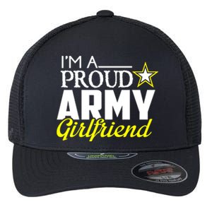 I'm A Proud Army Friend Design Military Friend Gift Flexfit Unipanel Trucker Cap