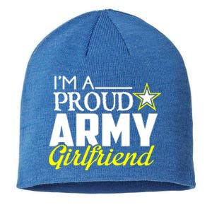 I'm A Proud Army Friend Design Military Friend Gift Sustainable Beanie