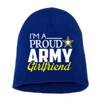 I'm A Proud Army Friend Design Military Friend Gift Short Acrylic Beanie