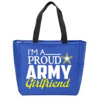 I'm A Proud Army Friend Design Military Friend Gift Zip Tote Bag