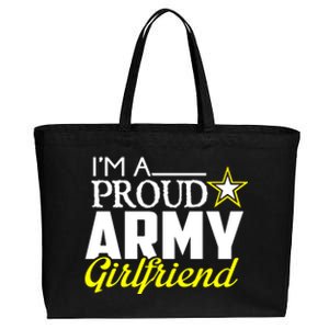 I'm A Proud Army Friend Design Military Friend Gift Cotton Canvas Jumbo Tote