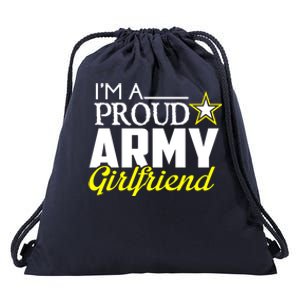 I'm A Proud Army Friend Design Military Friend Gift Drawstring Bag