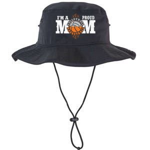 I'm a Proud Basketball Volleyball Mom - Combined Sports Legacy Cool Fit Booney Bucket Hat