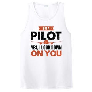 Im A Pilot Funny Dad Graphic For Father’s Day Gift PosiCharge Competitor Tank