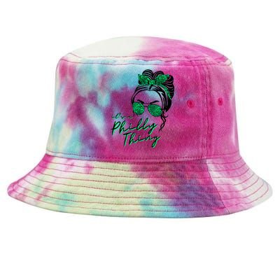 IT'S A PHILLY THING | Its A Philadelphia Thing | It's A Philly Thing Girl Bun Tie-Dyed Bucket Hat