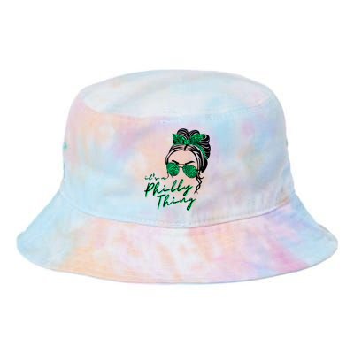 IT'S A PHILLY THING | Its A Philadelphia Thing | It's A Philly Thing Girl Bun Tie Dye Newport Bucket Hat