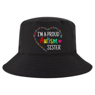 Im A Proud Autism Sister Women Gifts Autism Awareness Cool Comfort Performance Bucket Hat