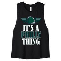 It's A Philly Thing Its A Philly Thing Philadelphia Football Women's Racerback Cropped Tank