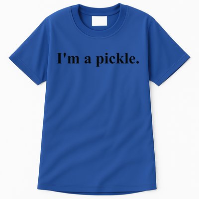 Im A Pickle Halloween Pickle Costume Tall T-Shirt