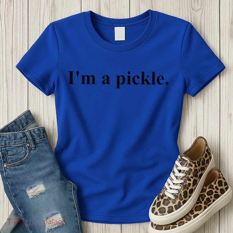 Im A Pickle Halloween Pickle Costume Womens T-Shirt