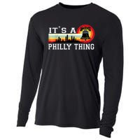 It's A Philly Thing Its A Philadelphia Thing Fan Retro It's A Philly Thing Cooling Performance Long Sleeve Crew