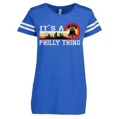 It's A Philly Thing Its A Philadelphia Thing Fan Retro It's A Philly Thing Enza Ladies Jersey Football T-Shirt