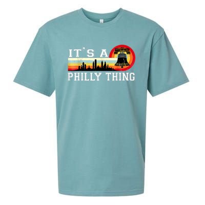 It's A Philly Thing Its A Philadelphia Thing Fan Retro It's A Philly Thing Sueded Cloud Jersey T-Shirt