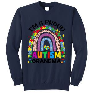 I’M A Proud Autism Awareness Month Grandma Tall Sweatshirt