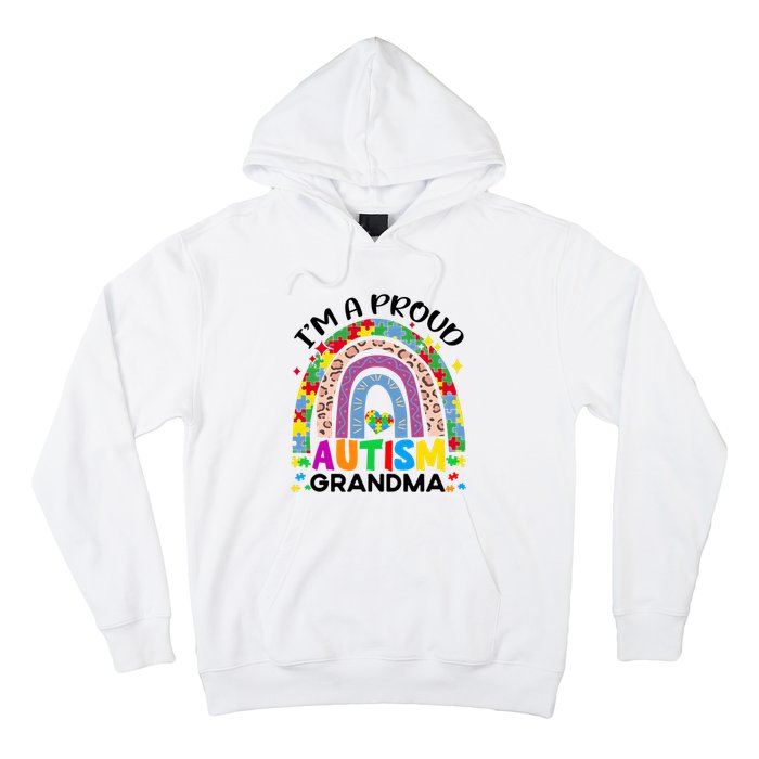 I’M A Proud Autism Awareness Month Grandma Hoodie