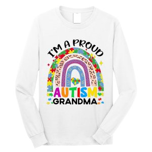 I’M A Proud Autism Awareness Month Grandma Long Sleeve Shirt