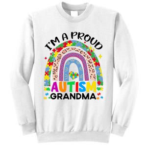 I’M A Proud Autism Awareness Month Grandma Sweatshirt