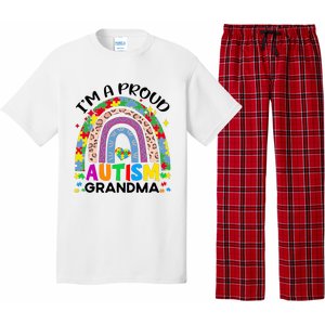 I’M A Proud Autism Awareness Month Grandma Pajama Set