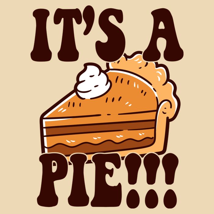 Its A Pie Funny Thanksgiving Zip Tote Bag