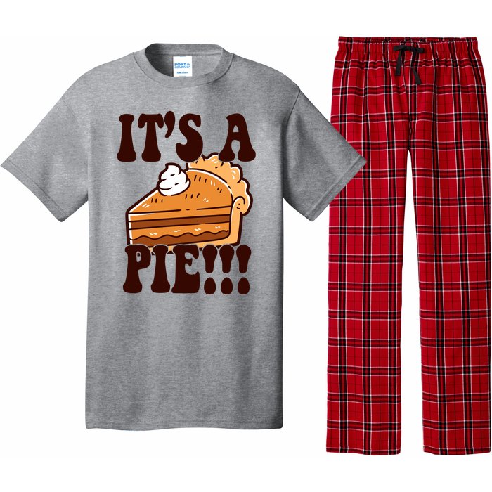 Its A Pie Funny Thanksgiving Pajama Set