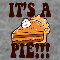 Its A Pie Funny Thanksgiving Kids T-Shirt