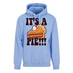 Its A Pie Funny Thanksgiving Unisex Surf Hoodie