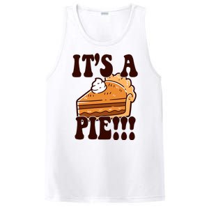 Its A Pie Funny Thanksgiving PosiCharge Competitor Tank