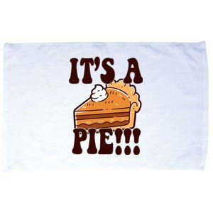 Its A Pie Funny Thanksgiving Microfiber Hand Towel