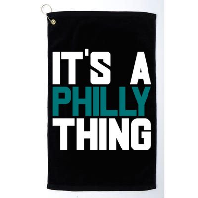 Its A Philly Thing Philadelphia Football Platinum Collection Golf Towel