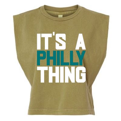 Its A Philly Thing Philadelphia Football Garment-Dyed Women's Muscle Tee