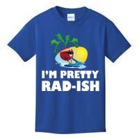 I Am Pretty Radish Cute Vegetable Lover Pun Radish Cute Gift Kids T-Shirt