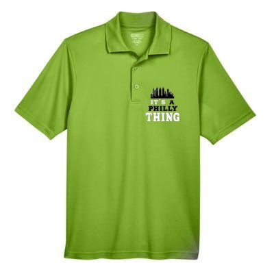 It's A Philly Thing Its A Philadelphia Thing Fan Men's Origin Performance Pique Polo