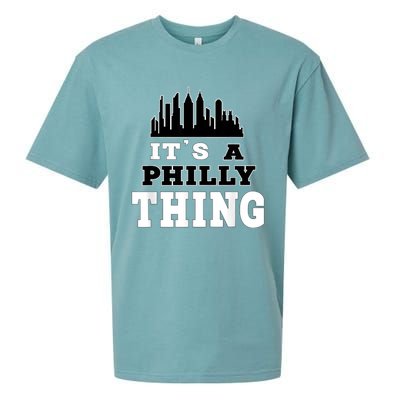 It's A Philly Thing Its A Philadelphia Thing Fan Sueded Cloud Jersey T-Shirt