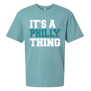 IT'S A PHILLY THING It's A Philadelphia Thing Fan Lover Sueded Cloud Jersey T-Shirt