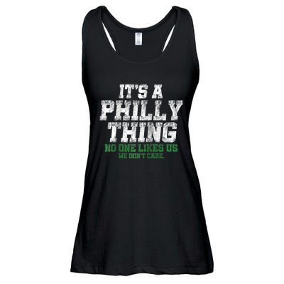 It's A Philly Thing Its A Philadelphia We Don't Care Ladies Essential Flowy Tank