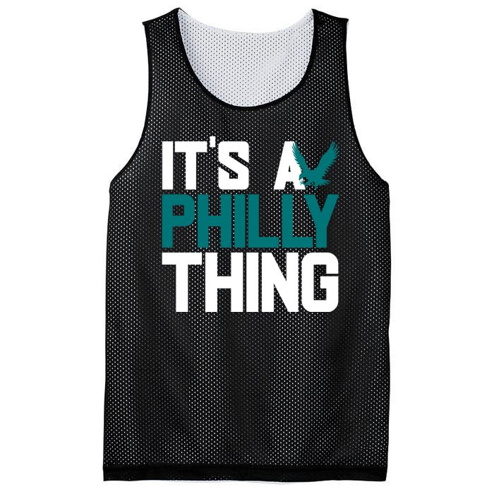 Its A Philly Thing Philadelphia Football Mesh Reversible Basketball Jersey Tank