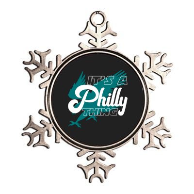 Its A Philly Thing Philadelphia Football Metallic Star Ornament