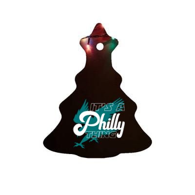 Its A Philly Thing Philadelphia Football Ceramic Tree Ornament