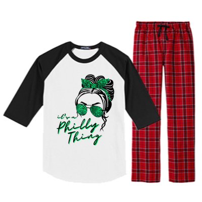 IT'S A PHILLY THING | Its A Philadelphia Thing Girl Bun Raglan Sleeve Pajama Set