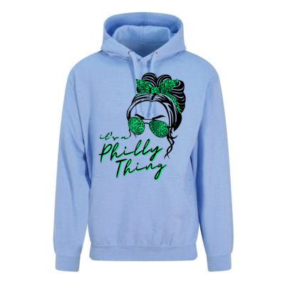 IT'S A PHILLY THING | Its A Philadelphia Thing Girl Bun Unisex Surf Hoodie